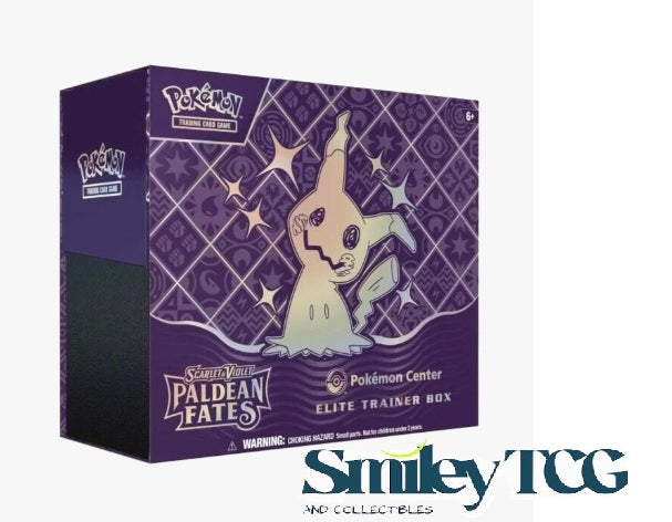 Paldean Fates Pokemon Center Elite Trainer Box (Exclusive)