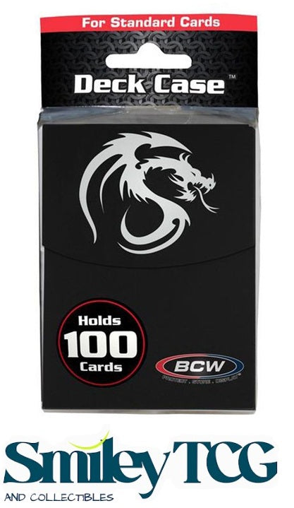 Deck Box: Large Deck Case: Black